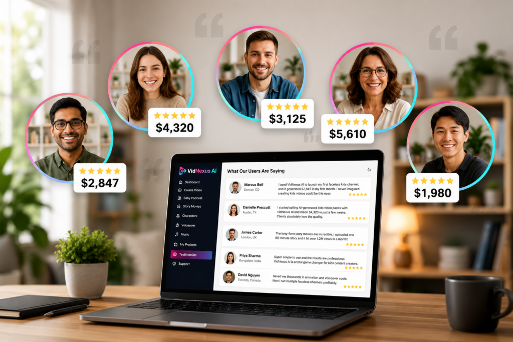 VidNexus AI Testimonials
