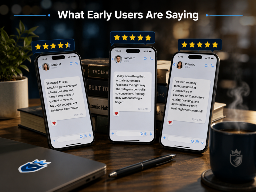 ViralCred AI Testimonials