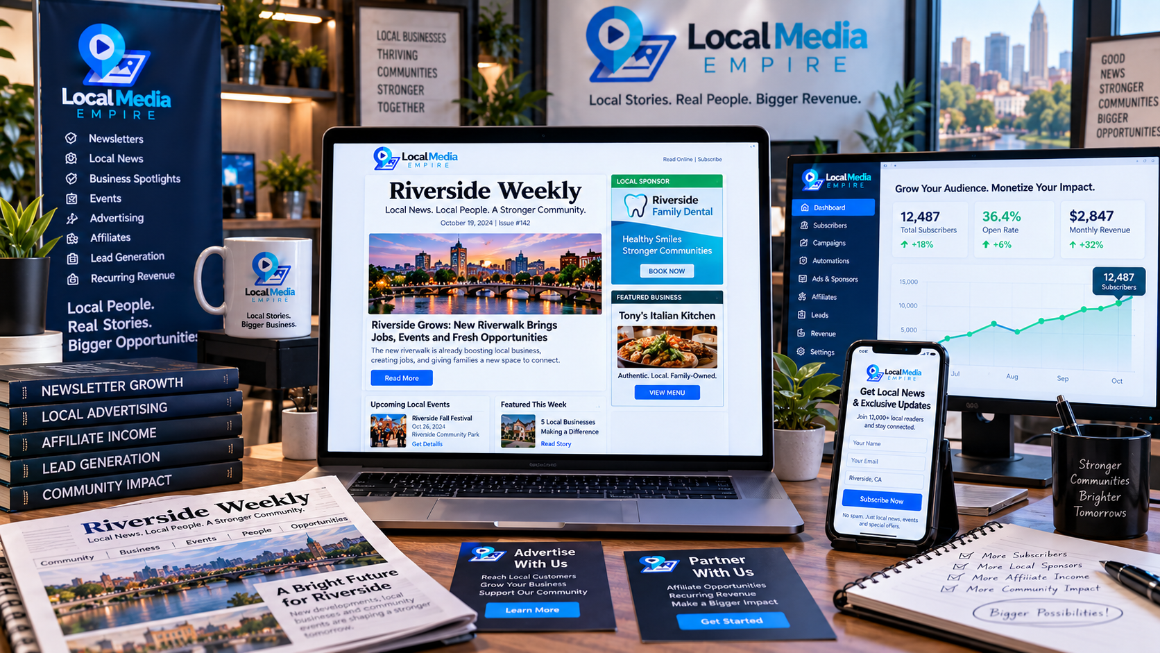 What is Local Media Empire 