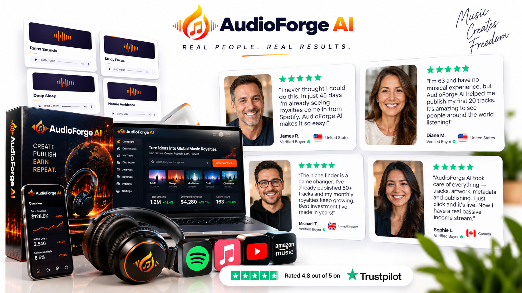 AudioForge AI Testimonials