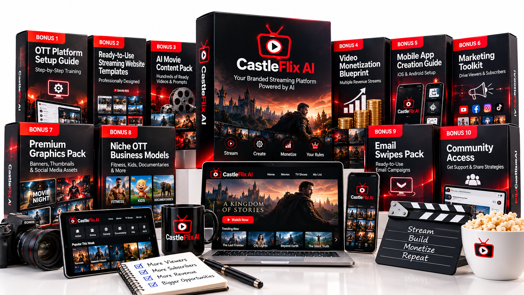 CastleFlix AI Bonuses