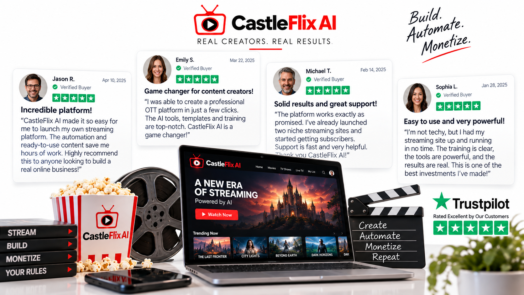 CastleFlix AI Testimonials
