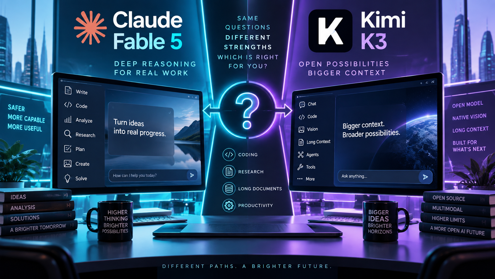 Claude Fable 5 vs Kimi K3