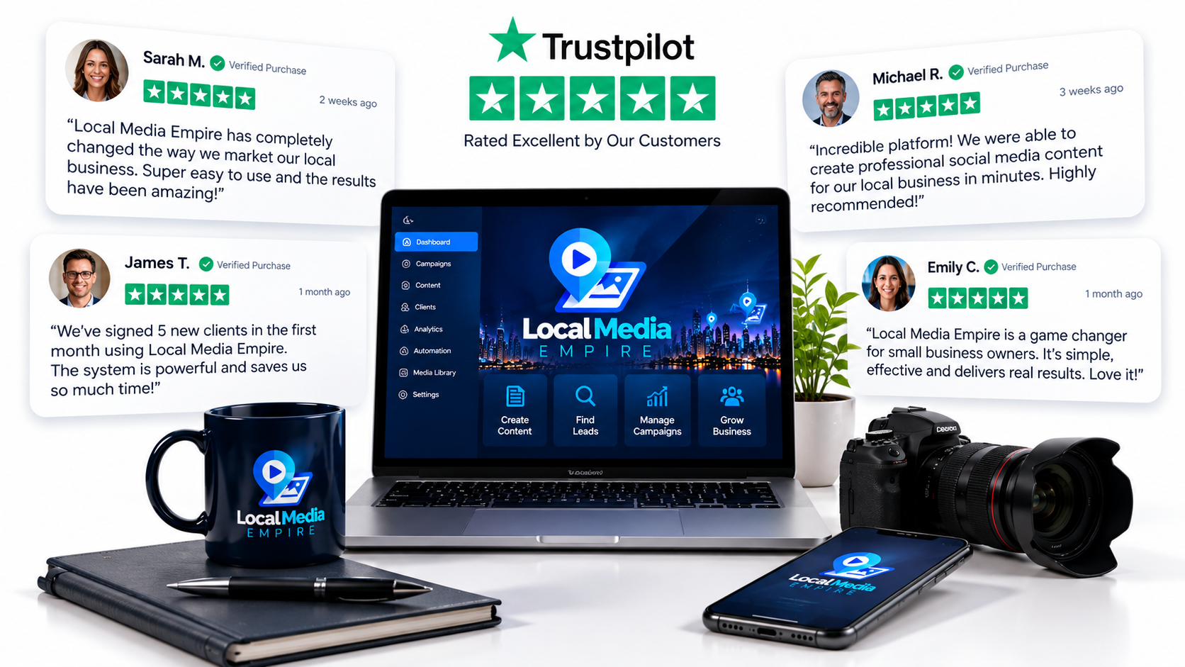 Local Media Empire Testimonials