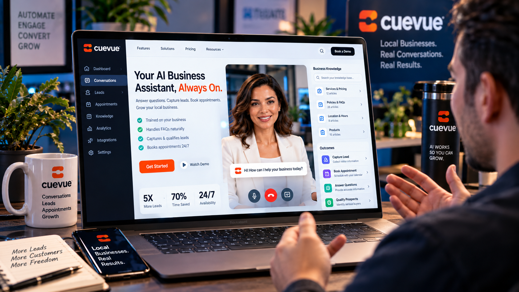 how CueVue works