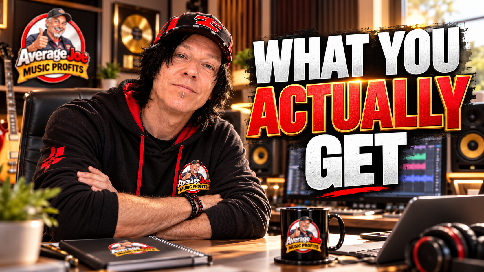 Average Joe Music Profits Features