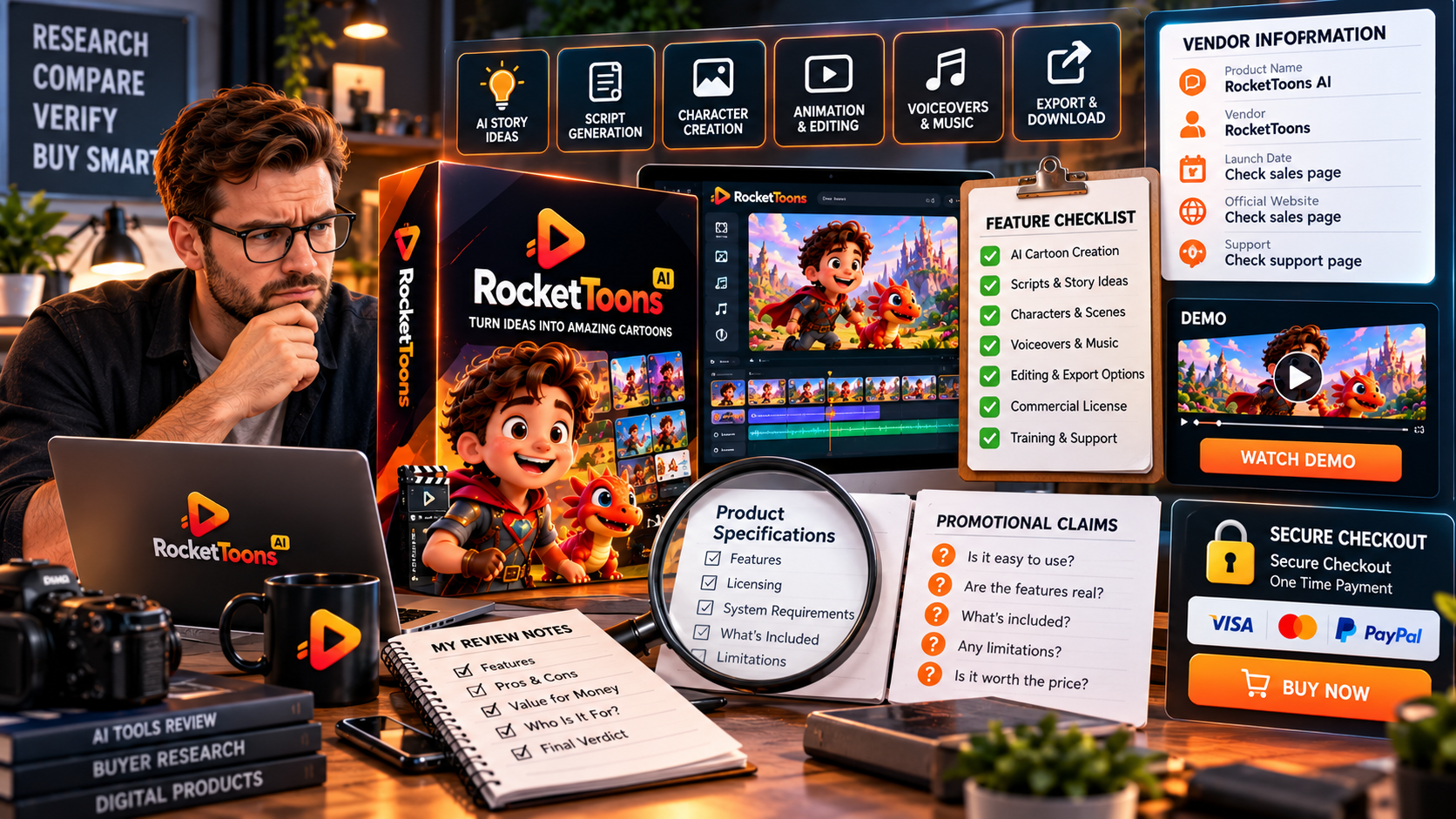 RocketToons AI legit