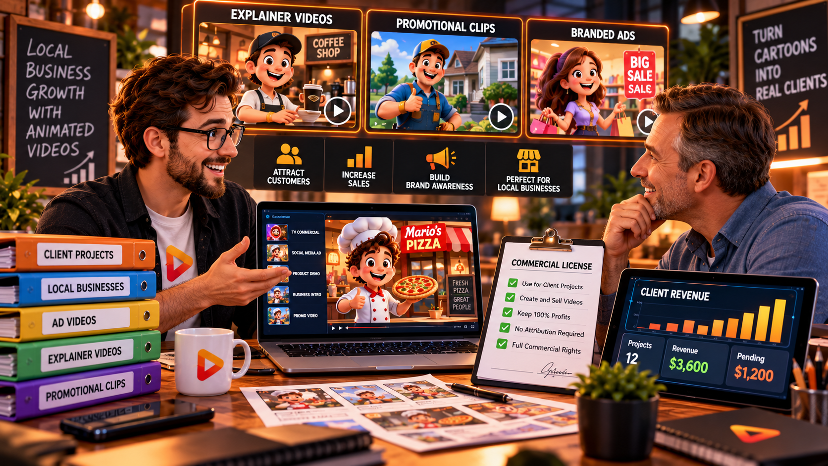 RocketToons AI commercial license