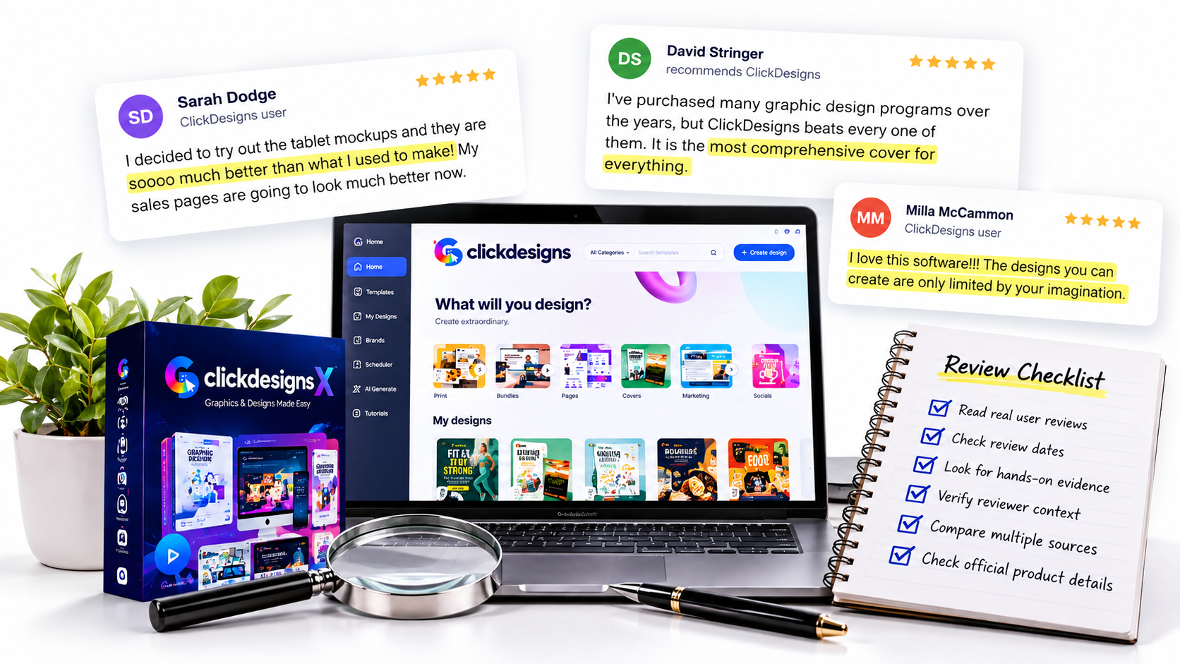 ClickDesigns X Testimonials ClickDesigns X Testimonials