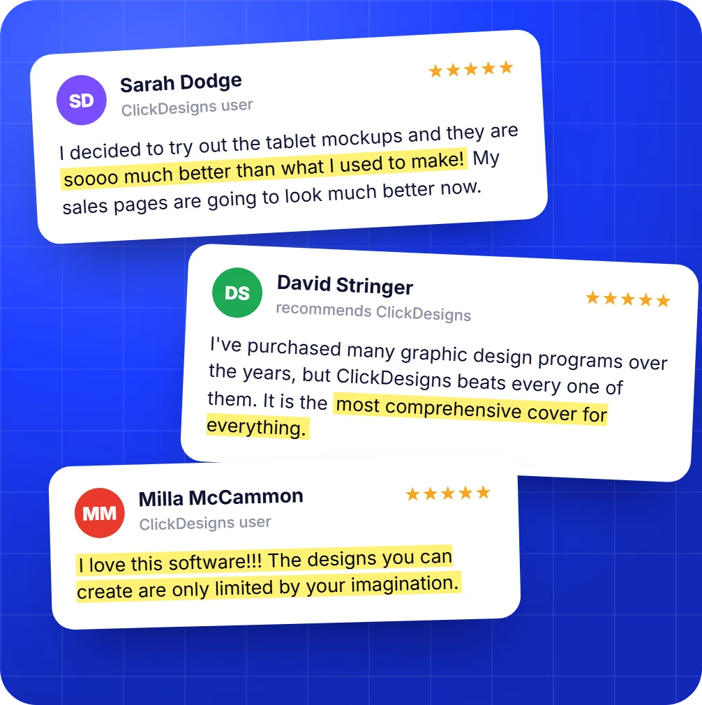 ClickDesigns X Testimonials ClickDesigns X Testimonials