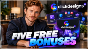 ClickDesigns X bonuses