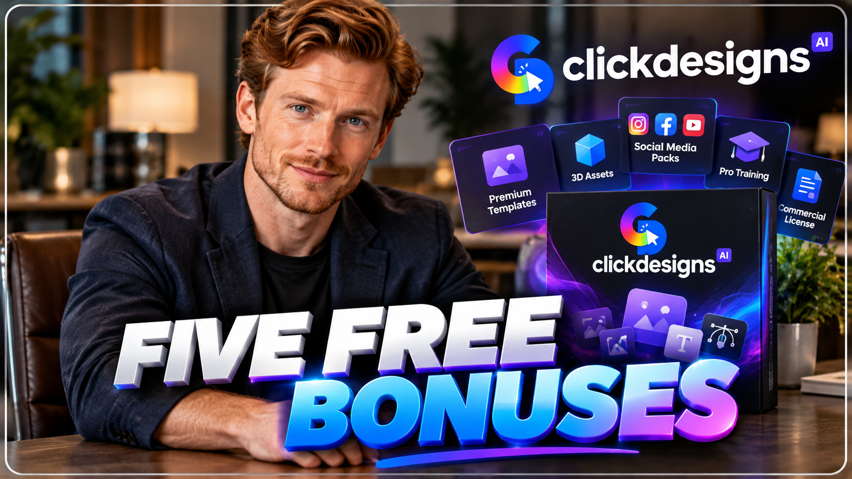 ClickDesigns X bonuses