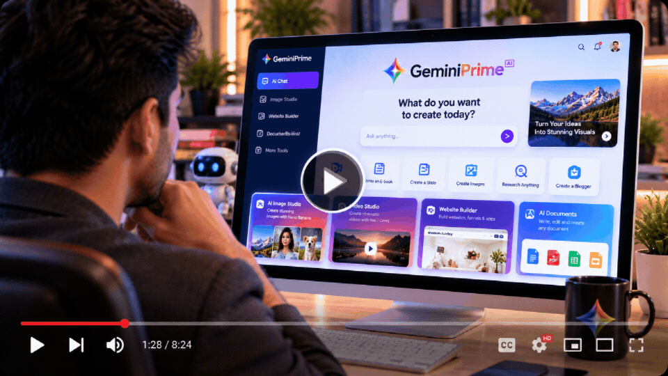 GeminiPrime AI Walkthrough GeminiPrime AI Walkthrough
