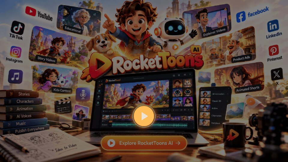 What is RocketToons AI What is RocketToons AI